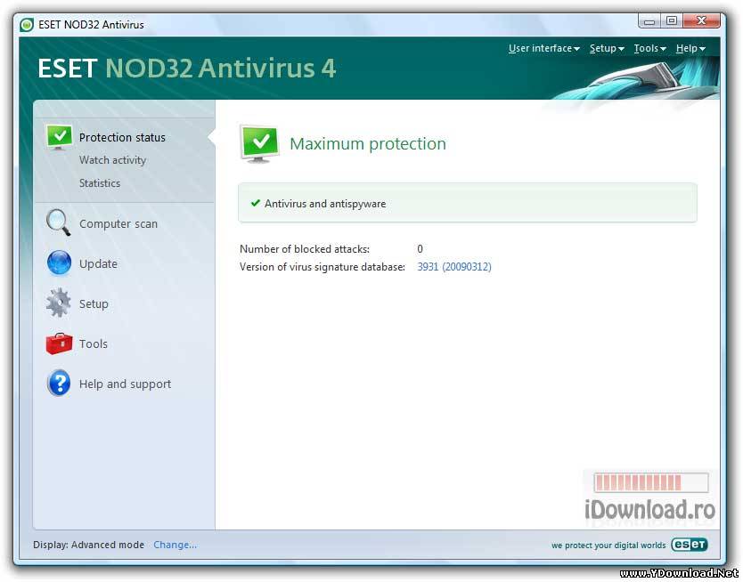 NOD32 Antivirus 4 - Antivirus - ANTIVIRUS / SECURITATE WEB - File Catalog - YDownload Programe Free Software