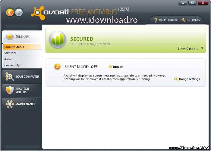 avast! Free Antivirus - Antivirus - ANTIVIRUS / SECURITATE WEB - File Catalog - YDownload Programe Free Software