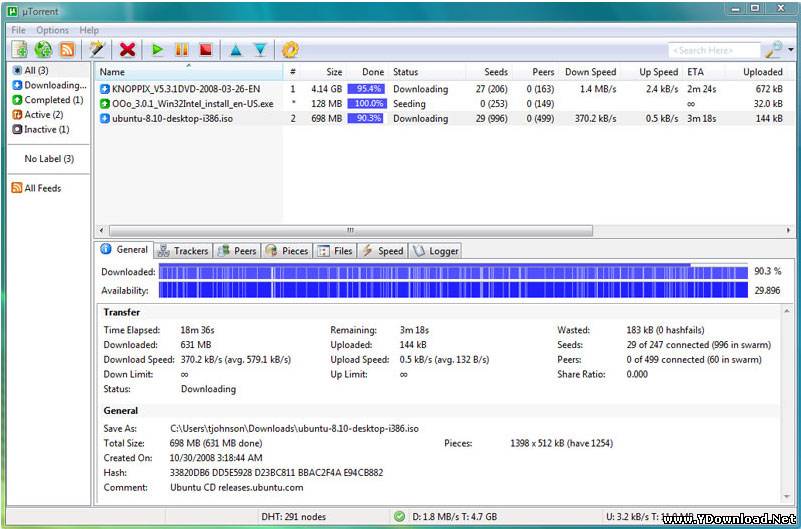 uTorrent - File Sharing - INTERNET - File Catalog - YDownload Programe Free Software
