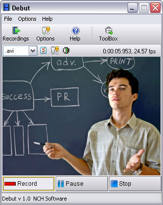 Debut Video Capture Software - Captura ecran - GRAFICĂ / DESIGN - File Catalog - YDownload Programe Free Software